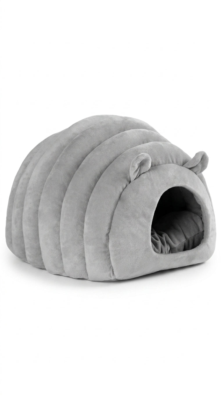 Cama Cueva Térmica para Mascotas