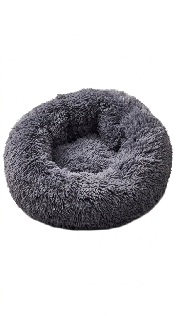 Cama Anillo Plush Antiestrés para Mascotas (60 cm)