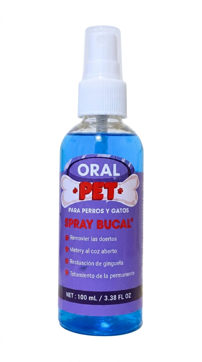Spray Dental OralPet para Mascotas